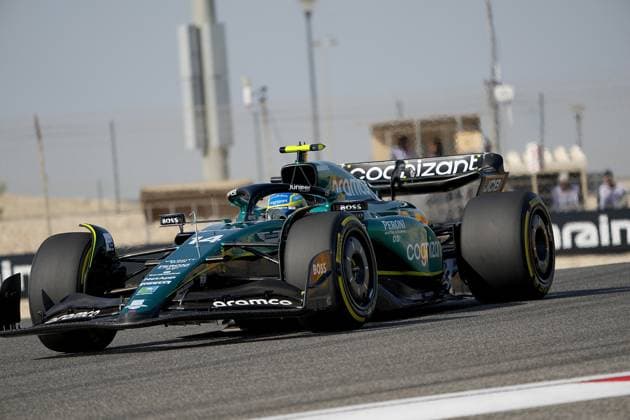 Formula 1 Gulf Air Bahrain Grand Prix 2023 03.03.2023, Bahrain International Circuit, Sakhir, Formula 1 Gulf Air Bahrain Grand Prix 2023 ,im Bild Fernando Alonso (ESP), Aston Martin Aramco Cognizant Formula One Team.