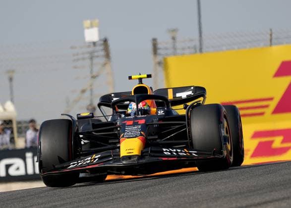 Formula 1 Gulf Air Bahrain Grand Prix 2023 03.03.2023, Bahrain International Circuit, Sakhir, Formula 1 Gulf Air Bahrain Grand Prix 2023 ,im Bild Sergio Perez (MEX), Oracle Red Bull Racing.