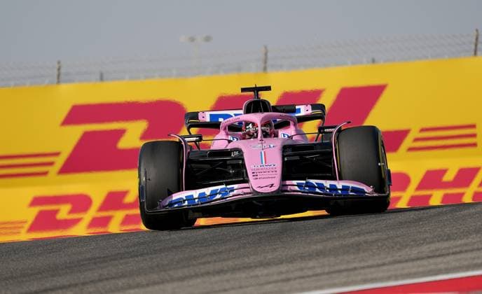 Formula 1 Gulf Air Bahrain Grand Prix 2023 03.03.2023, Bahrain International Circuit, Sakhir, Formula 1 Gulf Air Bahrain Grand Prix 2023 ,im Bild Esteban Ocon (FRA), BWT Alpine F1 Team.