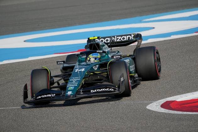 Formula 1 Gulf Air Bahrain Grand Prix 2023 03.03.2023, Bahrain International Circuit, Sakhir, Formula 1 Gulf Air Bahrain Grand Prix 2023 ,im Bild Fernando Alonso (ESP), Aston Martin Aramco Cognizant Formula One Team.