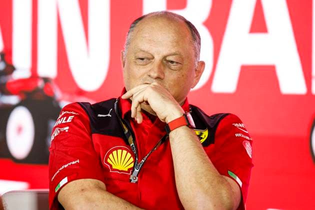 VASSEUR Frederic (fra), Team Principal & General Manager of the Scuderia Ferrari, portrait during the Formula 1 Gulf Air Bahrain Grand Prix 2023, 1st round of the 2023 FIA Formula One World Championship, WM, Weltmeisterschaft from March 2 to 5, 2023 on the Bahrain International Circuit, in Sakhir, Bahrain - F1 - BAHRAIN GRAND PRIX 2023 DPPI Panoramic  00123002__R3_8478