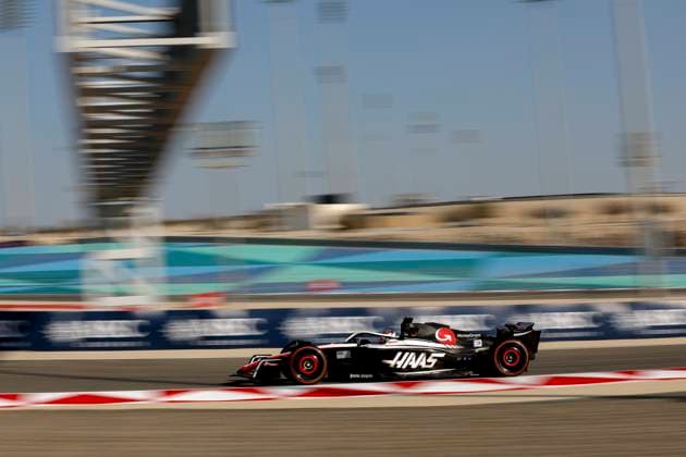 20 Kevin Magnussen (DNK, MoneyGram Haas F1 Team), F1 Grand Prix of Bahrain at Bahrain International Circuit on March 3, 2023 in Sakhir, Bahrain. (Photo by HOCH ZWEI) Sakhir Bahrain