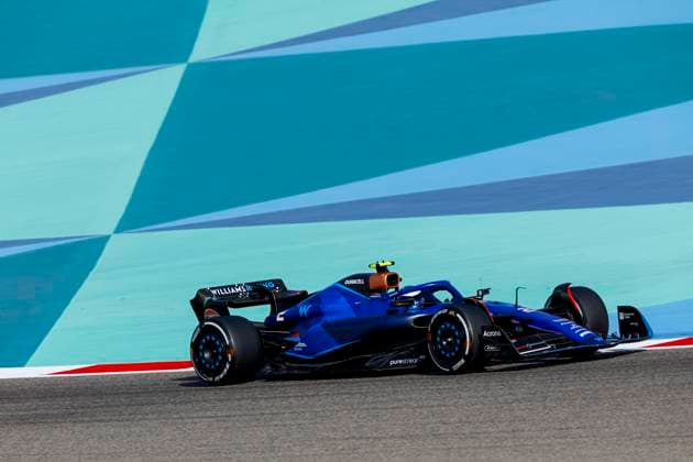 2 Logan Sargeant (USA, Williams Racing), F1 Grand Prix of Bahrain at Bahrain International Circuit on March 3, 2023 in Sakhir, Bahrain. (Photo by HOCH ZWEI) Sakhir Bahrain