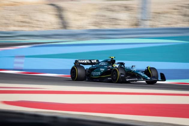 Fernando Alonso (ESP, Aston Martin Aramco Cognizant Formula One Team 14) BHR, Formel 1, Bahrain International, Bahrain 03.03.23 BHR, Formel 1, Bahrain International Circuit, 03.03.23 Sakhir
