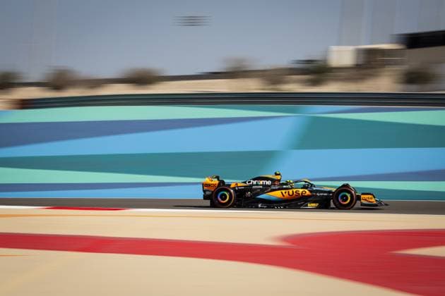Lando Norris (UK, McLaren Formula One Team 4) BHR, Formel 1, Bahrain International, Bahrain 03.03.23 BHR, Formel 1, Bahrain International Circuit, 03.03.23 Sakhir