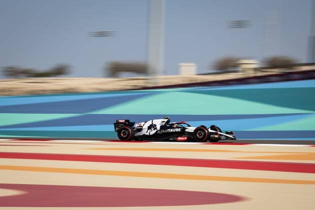 Yuki Tsunoda (Scuderia AlphaTauri 22) BHR, Formel 1, Bahrain International, Bahrain 03.03.23 BHR, Formel 1, Bahrain International Circuit, 03.03.23 Sakhir