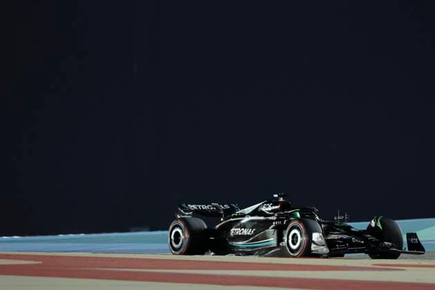 63 George Russell (GBR, Mercedes-AMG Petronas F1 Team), F1 Grand Prix of Bahrain at Bahrain International Circuit on March 3, 2023 in Sakhir, Bahrain. (Photo by HOCH ZWEI) Sakhir Bahrain