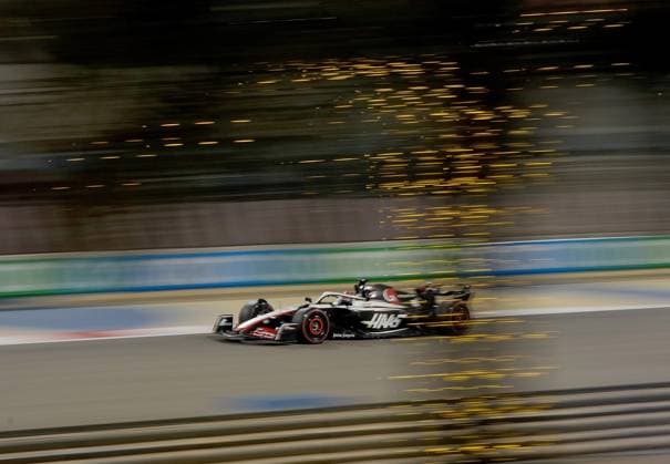 03.03.2023, Bahrain International Circuit, Sakhir, Formula 1 Gulf Air Bahrain Grand Prix 2023 ,im Bild Kevin Magnussen (DNK), Moneygram Haas F1 Team Sakhir Bahrain International Circuit Bahrain