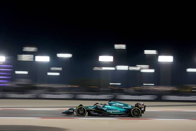 03.03.2023, Bahrain International Circuit, Sakhir, Formula 1 Gulf Air Bahrain Grand Prix 2023 ,im Bild Lance Stroll (CAN), Aston Martin Aramco Cognizant Formula One Team Sakhir Bahrain International Circuit Bahrain