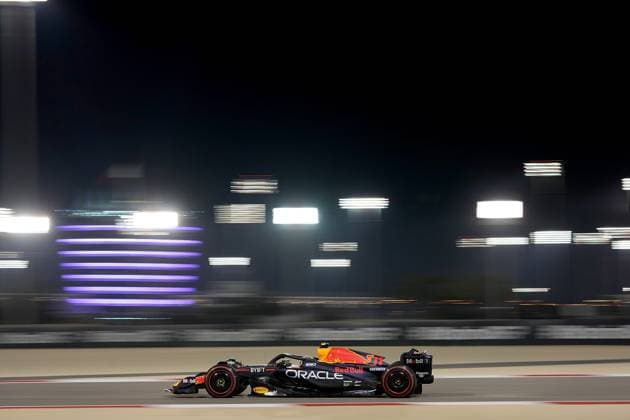 03.03.2023, Bahrain International Circuit, Sakhir, Formula 1 Gulf Air Bahrain Grand Prix 2023 ,im Bild Sergio Perez (MEX), Oracle Red Bull Racing Sakhir Bahrain International Circuit Bahrain