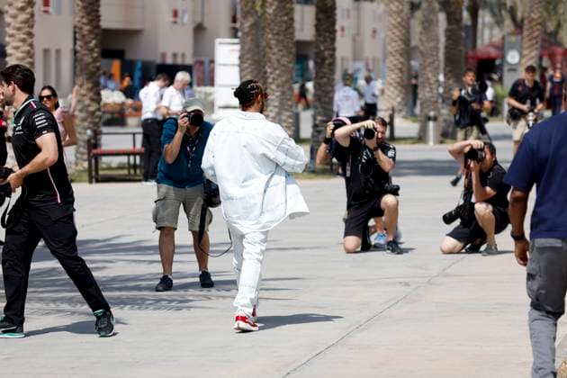 44 Lewis Hamilton (GBR, Mercedes-AMG Petronas F1 Team), F1 Grand Prix of Bahrain at Bahrain International Circuit on March 4, 2023 in Sakhir, Bahrain. (Photo by HOCH ZWEI) Sakhir Bahrain