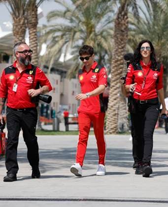 16 Charles Leclerc (MCO, Scuderia Ferrari), F1 Grand Prix of Bahrain at Bahrain International Circuit on March 4, 2023 in Sakhir, Bahrain. (Photo by HOCH ZWEI) Sakhir Bahrain