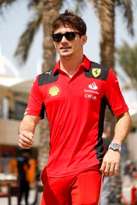 16 Charles Leclerc (MCO, Scuderia Ferrari), F1 Grand Prix of Bahrain at Bahrain International Circuit on March 4, 2023 in Sakhir, Bahrain. (Photo by HOCH ZWEI) Sakhir Bahrain