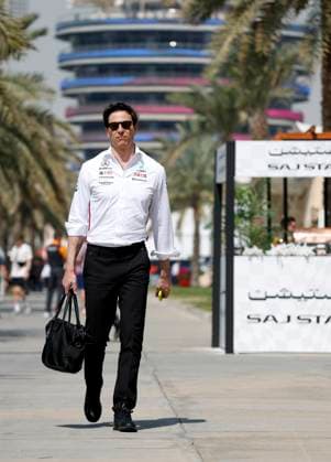 Toto Wolff (AUT, Mercedes-AMG Petronas F1 Team), F1 Grand Prix of Bahrain at Bahrain International Circuit on March 4, 2023 in Sakhir, Bahrain. (Photo by HOCH ZWEI) Sakhir Bahrain