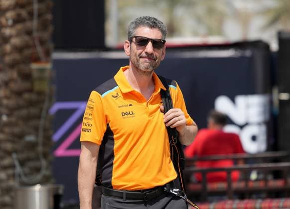 Formula 1 Gulf Air Bahrain Grand Prix 2023 04.03.2023, Bahrain International Circuit, Sakhir, Formula 1 Gulf Air Bahrain Grand Prix 2023 ,im Bild Teamchef Andrea Stella (McLaren Formula 1 Team).