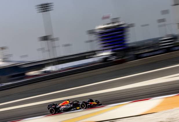 BAHRAIN - Max Verstappen (Red Bull Racing) during the third free practice session at the Bahrain International Circuit in the Sakhir desert area ahead of the Bahrain Grand Prix. ANP SEM VAN DER WAL F1 Grand Prix of Bahrain - Practice 2023 xVIxANPxSportx xxANPxIVx 464129802 originalFilename: 464129802.jpg