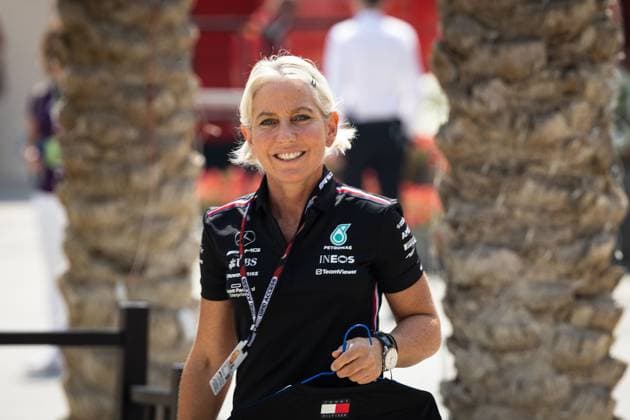 Angela Cullen, Physiotherapeutin Lewis Hamilton BHR, Formel 1, Bahrain International, Bahrain 04.03.23 BHR, Formel 1, Bahrain International Circuit, 04.03.23 Sakhir