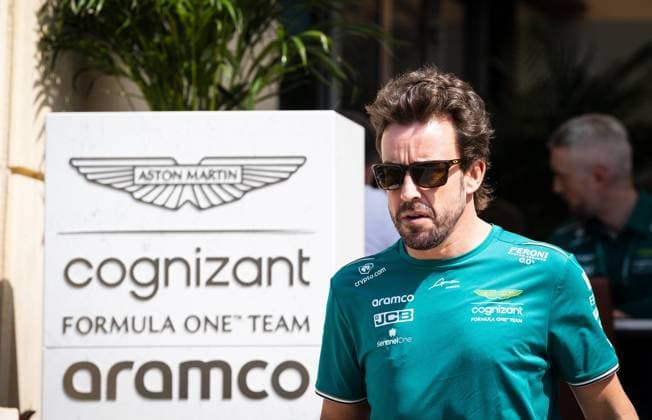 Fernando Alonso (ESP, Aston Martin Aramco Cognizant Formula One Team 14) BHR, Formel 1, Bahrain International, Bahrain 04.03.23 BHR, Formel 1, Bahrain International Circuit, 04.03.23 Sakhir