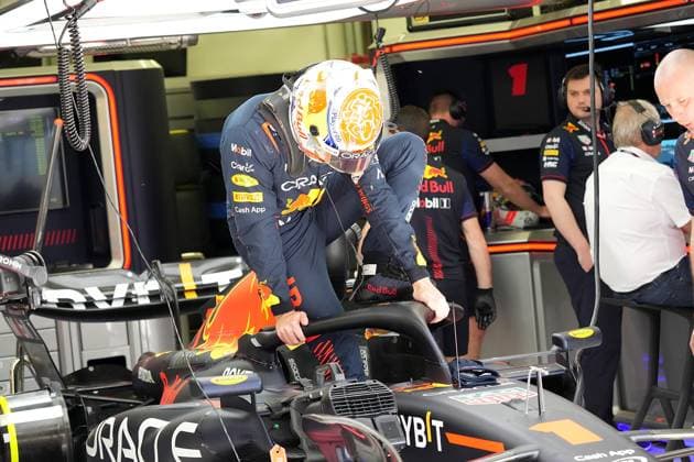 Formula 1 Gulf Air Bahrain Grand Prix 2023 04.03.2023, Bahrain International Circuit, Sakhir, Formula 1 Gulf Air Bahrain Grand Prix 2023 ,im Bild Max Verstappen (NLD), Oracle Red Bull Racing.
