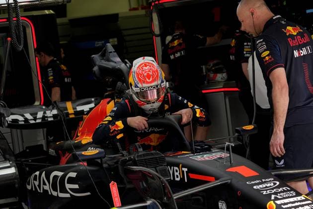 Formula 1 Gulf Air Bahrain Grand Prix 2023 04.03.2023, Bahrain International Circuit, Sakhir, Formula 1 Gulf Air Bahrain Grand Prix 2023 ,im Bild Max Verstappen (NLD), Oracle Red Bull Racing.