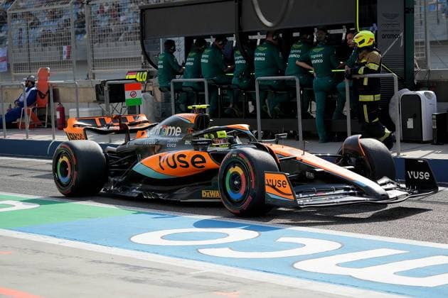 04.03.2023, Bahrain International Circuit, Sakhir, Formula 1 Gulf Air Bahrain Grand Prix 2023 ,im Bild Lando Norris (GBR), McLaren F1 Team Sakhir Bahrain International Circuit Bahrain