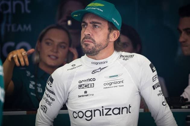 Fernando Alonso (ESP, Aston Martin Aramco Cognizant Formula One Team 14) BHR, Formel 1, Bahrain International, Bahrain 04.03.23 BHR, Formel 1, Bahrain International Circuit, 04.03.23 Sakhir