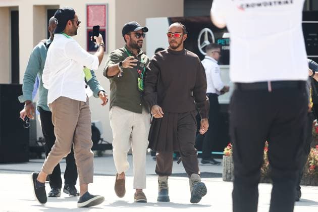 F1 Bahrain Grand Prix Lewis Hamilton of Mercedes ahead of the Formula 1 Bahrain Grand Prix at Sakhir Circuit in Sakhir, Bahrain on March 5, 2023. Sakhir Bahrain  Copyright: xJakubxPorzyckix originalFilename:porzycki-f1bahrai230305_npBMy.jpg