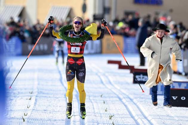 Bilder des Jahres 2023, Sport 03 März Sport Themen der Woche KW09 Norway s Emilie Fleten wins the Vasaloppet women s class. Here at the finish line in Mora. The Vasaloppet traditionally starts in Berga village on Sunday. This is the 99th time the race has been cancelled. The skiers cover the 90 km from Berga village to Mora and the race is part of Ski Classics. Mora Sverige x9110x *** Norway s Emilie Fleten wins the Vasaloppet women s class Here at the finish line in Mora The Vasaloppet traditionally starts in Berga village on Sunday This is the 99th time the race has been cancelled The skiers cover the 90 km from Berga village to Mora and the race is part of Ski Classics Mora Sverige x9110x,  Copyright: xUlfxPalm TTx SKI RACE VASALOPPET SWEDEN