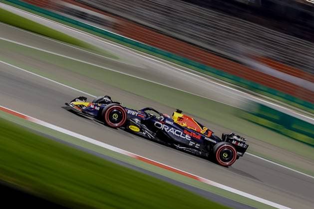 BAHRAIN - Max Verstappen (Red Bull Racing) in action during the Grand Prix of Bahrain. It is the first race of the 2023 Formula 1 season. ANP SEM VAN DER WAL F1 Grand Prix of Bahrain 2023 xVIxANPxSportx xxANPxIVx 464239806 originalFilename: 464239806.jpg