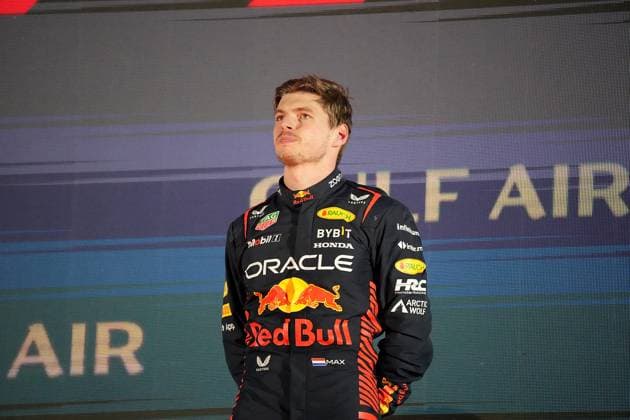 05.03.2023, Bahrain International Circuit, Sakhir, Formula 1 Gulf Air Bahrain Grand Prix 2023 ,im Bild Sieger Max Verstappen (NLD), Oracle Red Bull Racing Sakhir Bahrain International Circuit Bahrain
