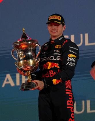 05.03.2023, Bahrain International Circuit, Sakhir, Formula 1 Gulf Air Bahrain Grand Prix 2023 ,im Bild Sieger Max Verstappen (NLD), Oracle Red Bull Racing Sakhir Bahrain International Circuit Bahrain