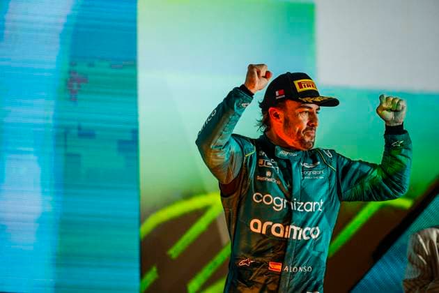 14 Fernando Alonso (ESP, Aston Martin Aramco Cognizant F1 Team), F1 Grand Prix of Bahrain at Bahrain International Circuit on March 5, 2023 in Sakhir, Bahrain. (Photo by HOCH ZWEI) Sakhir Bahrain