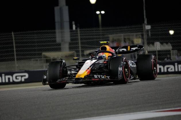 Formula 1 Gulf Air Bahrain Grand Prix 2023 05.03.2023, Bahrain International Circuit, Sakhir, Formula 1 Gulf Air Bahrain Grand Prix 2023 ,im Bild Sergio Perez (MEX), Oracle Red Bull Racing.