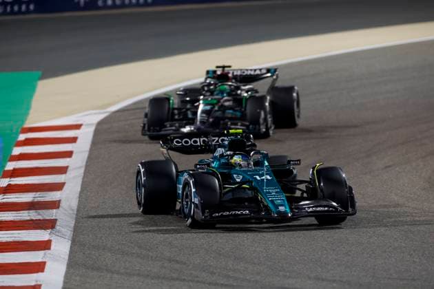 14 Fernando Alonso (ESP, Aston Martin Aramco Cognizant F1 Team), F1 Grand Prix of Bahrain at Bahrain International Circuit on March 5, 2023 in Sakhir, Bahrain. (Photo by HOCH ZWEI) Sakhir Bahrain