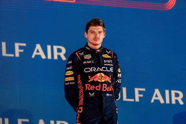 Formel 1 GP Bahrain. Sonntag 05.03.2023 Max Verstappen (NED) Red Bull Racing, Race winner; Formel 1 GP Bahrain. Sonntag 05.03.2023 Copyright: xBEAUTIFULxSPORTS Erlhofx