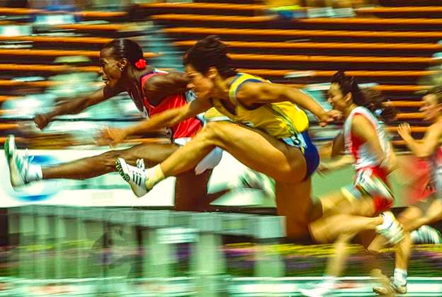 Track and Field Jackie Joyner-Kersee Jackie Joyner-Kersee competing in the Heptathlon at the 1991 World Outdoor Track and Field Championships Tokyo Olympic Stadium Japan Copyright: xStevenxE.xSutton DUOMO PCNx TF1202 072493