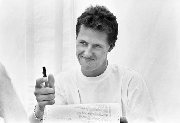 Deutschland, Hockenheim, 15.07.1992 Archiv.: 35-40-07 Formel 1 Testfahrten auf dem Hockenheimring Foto: Michael Schumacher, Camel Benetton Ford *** Germany, Hockenheim, 15 07 1992 archive 35 40 07 Formula 1 test drives at the Hockenheimring photo Michael Schumacher, Camel Benetton Ford