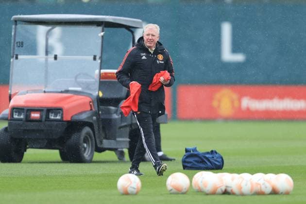 Football - UEFA Europa League - Round of 16 (1st Leg) - Manchester United, ManU Training Session 8th March 2023 - UEFA Europa League - Round of 16 (1st Leg) - Manchester United Training Session - Manchester United assistant Steve McClaren - Photo: Simon Stacpoole Offside. Manchester UK Copyright: xSimonxStacpoolexOffside