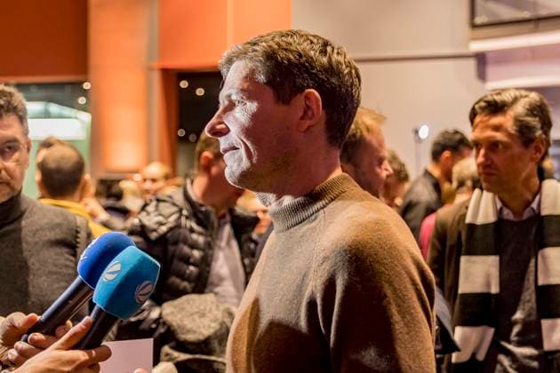 Eintracht Frankfurt Filmpremiere In diesem Jahr , CineStar Metropolis, Frankfurt, 08.03.2023 Oliver Glasner (Trainer Eintracht Frankfurt), Filmpremiere Eintracht Frankfurt In diesem Jahr , Frankfurt, CineStar Metropolis, 8.3.2023 Copyright: xBEAUTIFULxSPORTS Gawlikx