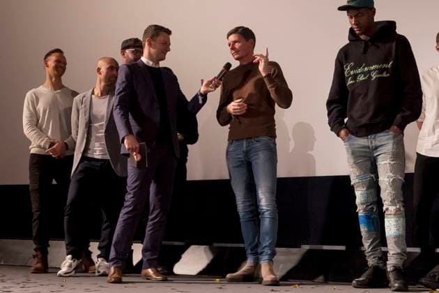 Eintracht Frankfurt Filmpremiere In diesem Jahr , CineStar Metropolis, Frankfurt, 08.03.2023 Oliver Glasner (Trainer Eintracht Frankfurt) im Interview, Filmpremiere Eintracht Frankfurt In diesem Jahr , Frankfurt, CineStar Metropolis, 8.3.2023 Copyright: xBEAUTIFULxSPORTS Gawlikx