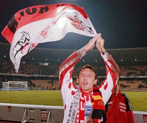 1.FC Köln - Karlsruher SC 2:1 - Frank Greiner *** 1 FC Cologne Karlsruher SC 2 1 Frank Greiner