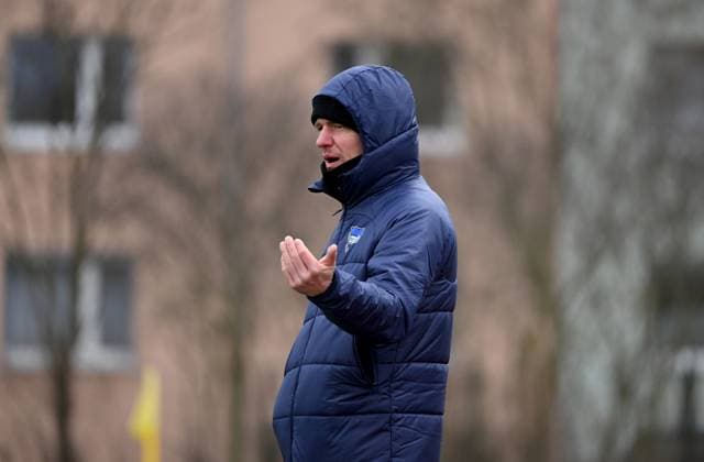 Fussball, U 17, Saison 2022 23, B-Junioren Bundesliga, Staffel Nord Nordost (17. Spieltag), 1. FC Union Berlin - Hertha BSC, Trainer Stephan Schmidt (Hertha), 11.03.2023,