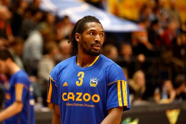 14.03.2023, easyCredit Basketball Bundesliga, BBL, Saison 2022 2023, Herren, Syntainics MBC - Alba Berlin, 3, Jaleen Smith, Alba Berlin Weißenfels Stadthalle Sachsen-Anhalt Germany
