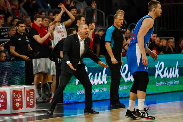 Headcoach Oren Amiel (Brose Bamberg) FIBA Europe Cup 2022 23, Viertelfinale Quarter Finals 2nd Game, 2. Spiel, Brose Bamberg - BC Kalev Cramo 15.03.2023, Bamberg, Brose Arena Foto: Daniel Löb Loeb Copyright: DanielxLöb