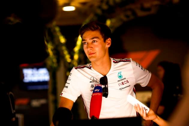 63 George Russell (GBR, Mercedes-AMG Petronas F1 Team), F1 Grand Prix of Saudi Arabia at Jeddah Corniche Circuit on March 16, 2023 in Jeddah, Saudi Arabia. (Photo by HOCH ZWEI) Jeddah Saudi Arabia