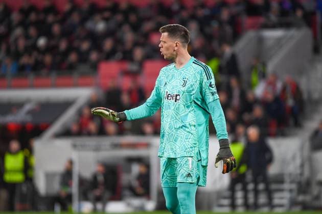 Fussball Europa League Achtelfinale Rueckspiel - 22 23 - SC Freiburg vs. Juventus Turin - 16-03-2023 Wojciech Szczesny (Juventus Turin 1). Fussball Europa League Achtelfinale Rueckspiel: SC Freiburg vs. Juventus Turin am Donnerstag, den 16. Maerz 2023 im Europa-Park Stadion in Freiburg im Breisgau Copyright: xBEAUTIFULxSPORTS GerdxGruendlx
