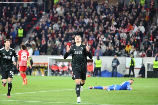 16.03.2023, xtvx, Fussball UEFA Europa League 1 8 Finale, SC Freiburg - Juventus Turin emspor, v.l. (DFL DFB REGULATIONS PROHIBIT ANY USE OF PHOTOGRAPHS as IMAGE SEQUENCES and or QUASI-VIDEO) Freiburg