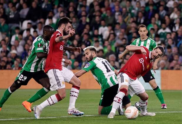 UEFA Europa League, Round of 16, Second Leg, Betis vs Manchester United, ManU at Benito Villamarin Stadium, Sevilla, Spain - 16 Mar 2023 SEVILLA 16 03 2023 OCTAVOS DE FINAL DE LA UEL ESTADIO BENITO VILLAMARIN REAL BETIS-MANCHESTER UTD 900 Cordon Press