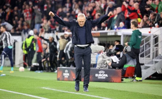 16.03.23 SC Freiburg - Juventus Turin Deutschland, Freiburg, 16.03.2023, Fussball, Europa League, Achtelfinale, SC Freiburg - Juventus Turin: Christian Streich (Trainer SC Freiburg).