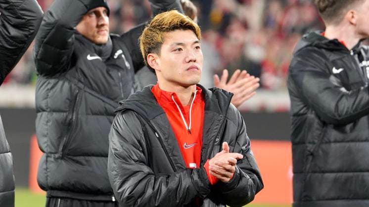 16.03.2023; Freiburg im Breisgau, Baden Württemberg, Deutschland, Europa Ritsu Doan (SC Freiburg 42) Fussball UEFA Europa League 2022 2023: Achtelfinale Rückspiel - SC Freiburg - Juventus Turin, im Europa Park Stadion